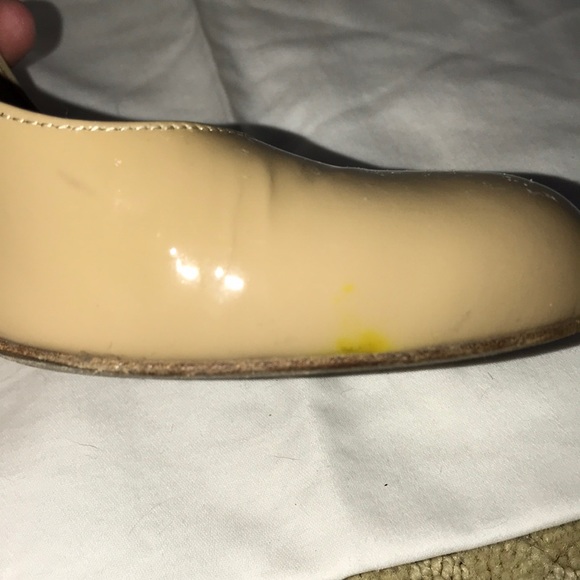 L. K. Bennet Shilo Patent Nude Heel Size 39.5 - Picture 4 of 4